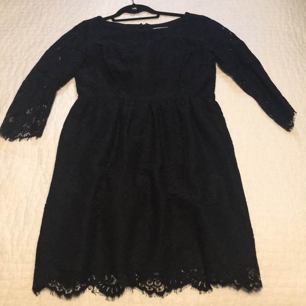 Little black lace dress